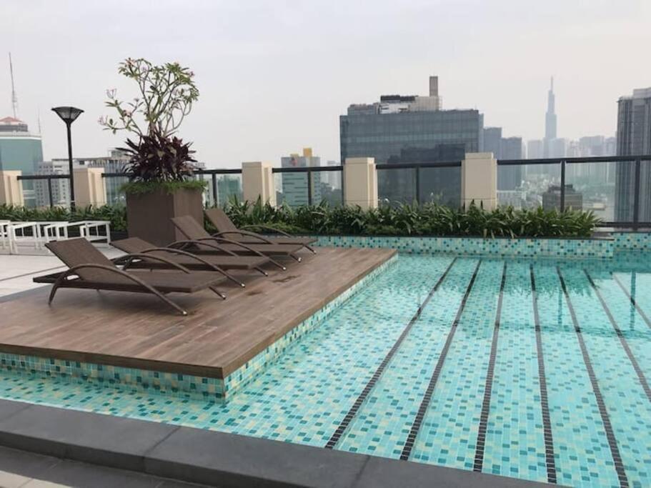 The Rixx Downtown Apartment@D1/Pool/Gym/Operahouse Ho Chi Minh-staden Exteriör bild